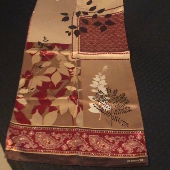 LIZ CLAIBORN SILK OBLONG SCARF - Picture 6 of 8